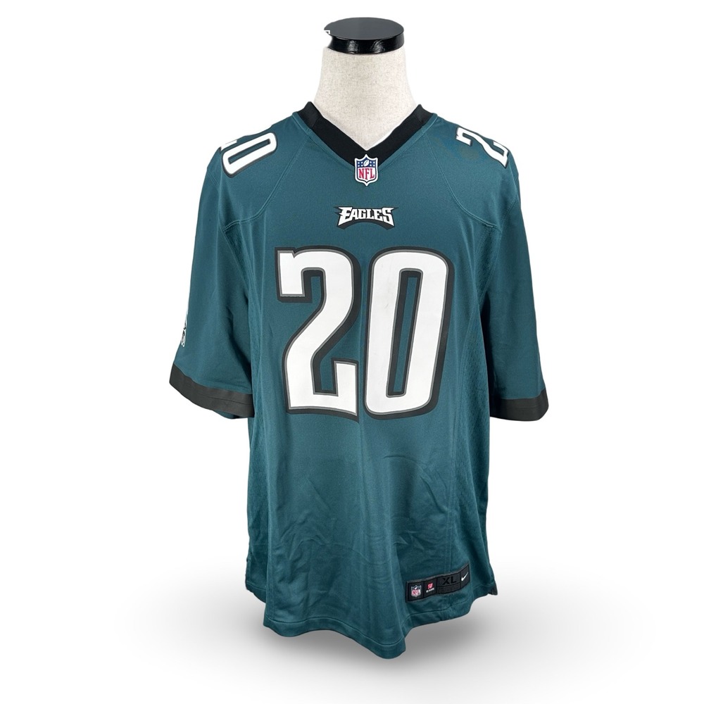 Nike Philadelphia Eagles Brian Dawkins 20 NFL Jersey XL Midnight Green Authentic